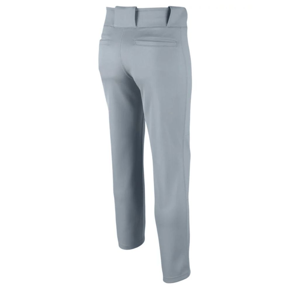 NEW Boy's Large NIKE Core Dri-Fit Open Hem Baseball Pants Gray 615283-052
